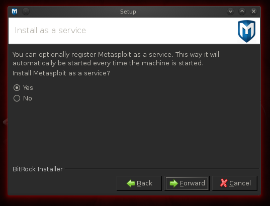 Linux: Metasploit Community Edition - Instalation