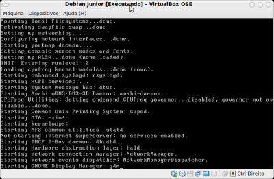 Linux: Instalando o Debian em uma mquina virtual ( Virtual Box )