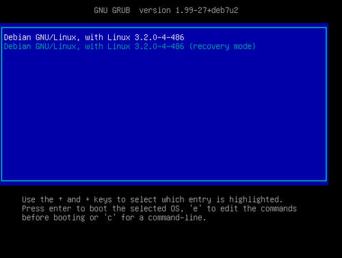 Linux: Resetando senha de usurio root em sistemas Debian e 
Red Hat