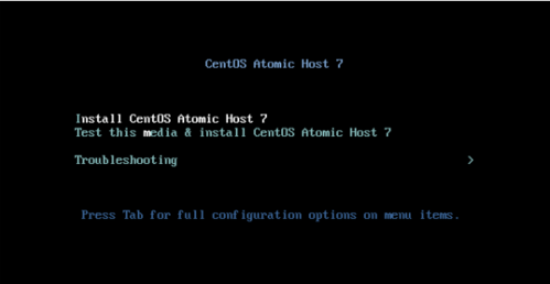 Linux: Instalao do Centos Atomic para gerenciamento de containers docker.