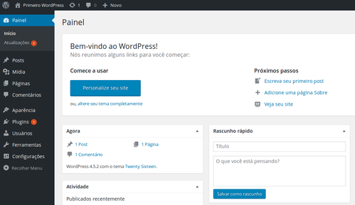 Linux: Instalao do WordPress no Centos 7