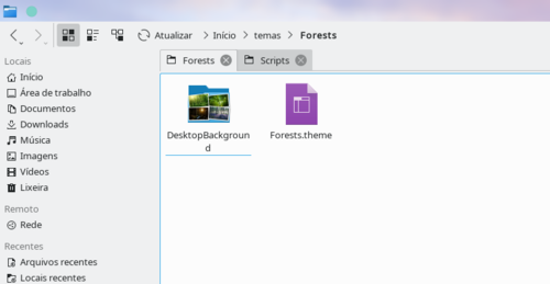 Linux: Convertendo os Arquivos de Temas do Windows (.themepack) em Pacotes de Wallpapers teis para o Linux