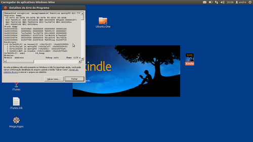 Linux: E Ink - Leitor 
de 
E-Book Kindle e Amazon Cloud Reader