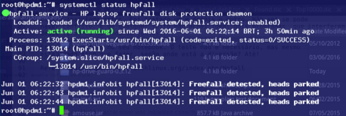 Linux: Acelermetro em notebooks HP para evitar perda de dados com o hpfall.