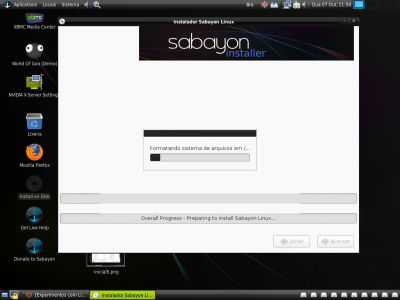 Linux: Sabayon 5.0 - Parte 1 - Uma nova Distro Multimdia.