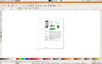 Linux: Editando PDF com Inkscape 