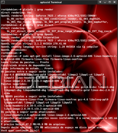 Linux: Instalao do driver Nvidia no Debian e em distros derivadas