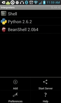 Linux: Python com SL4A - A camada de script do Android