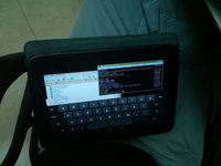 Linux: Use any Tablet / Smartphone as extended wireless monitor on GNU / Linux