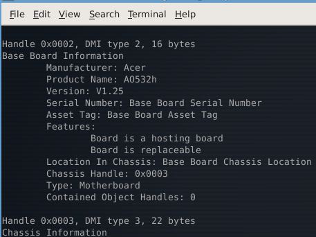 Linux: Comando dmidecode. Obter informao detalhada do hardware no GNU/Linux