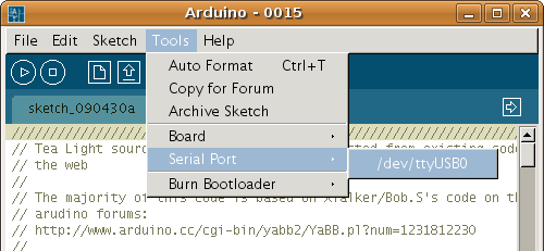Linux: Arduino - Porta serial no disponvel na IDE