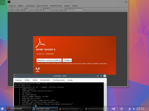 Linux: Instalando a ltima verso do Adobe Reader no Ubuntu 14.04 LTS/15.04 e distribuies derivadas