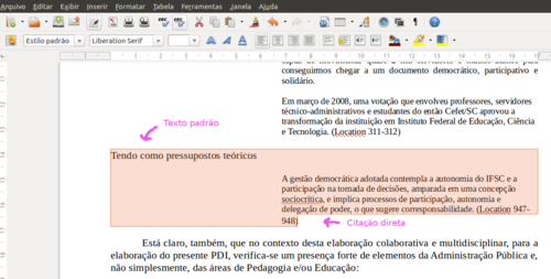 Linux: Utilizando o recurso inteligente de formatao de recuo de texto no LibreOffice