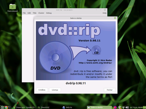 Linux: dvd::rip no Linux Mint 20 - Gambiarra Pura
