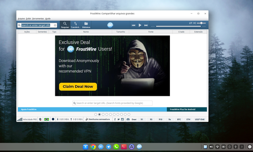 Linux: Instalando o FrostWire no Deepin 20