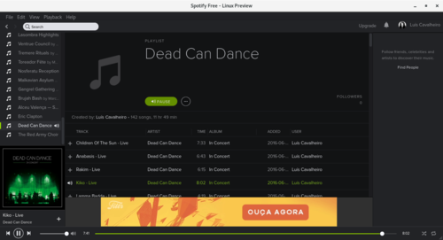 Linux: Spotify no openSUSE