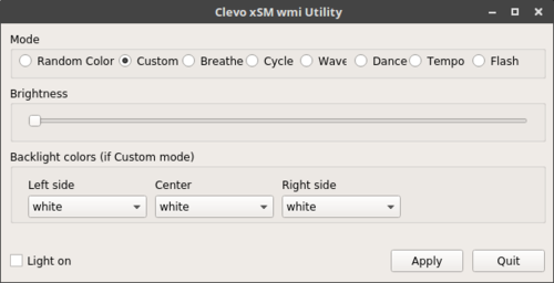 Linux: Como configurar o teclado retroiluminado (backlight) Avell (Clevo) no Mint ou Ubuntu