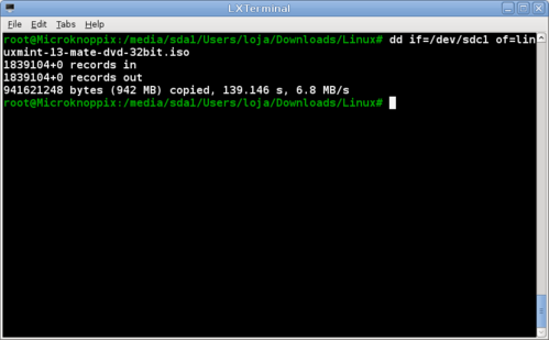 Linux: Recuperar uma imagem ISO atravs do GNU/Linux