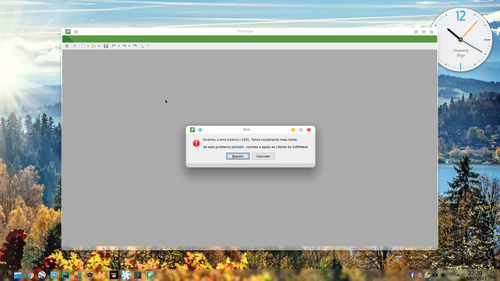 Linux: FreeOffice - Ocorreu o erro interno (-105). Tente novamente mais tarde.