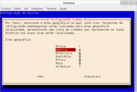 Linux: Resolvendo erro de fuso-horrio no Debian