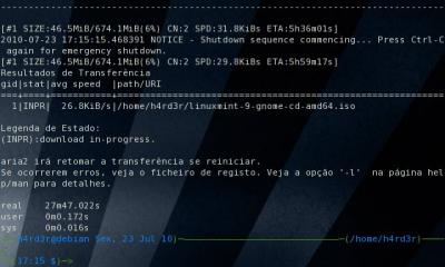 Linux: Acelerando seus downloads com o aria2