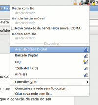 Linux: Conexo wireless na avenida brasil - Rio de Janeiro - com o ubuntu