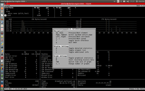Linux: bmon: uma ferramenta de monitoramento cheia de recursos