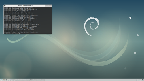 Linux: Simples ps instalao do Debian 9 (Strech)