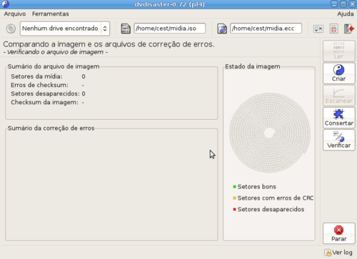Linux: DVDisaster - Software de recuperao de mdias