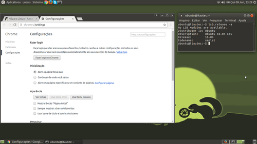 Linux: Instalando Google Chrome no Ubuntu-16.04