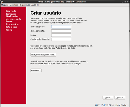 Linux: Instalando um clone do 'Red Hat Enterprise Linux'