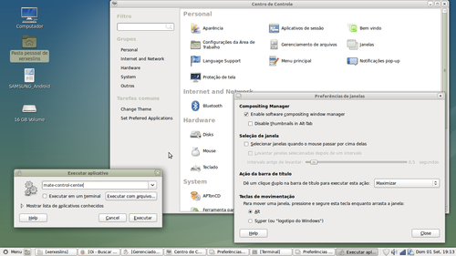 Linux: Como habilitar sombras no MATE desktop 1.6