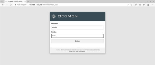 Linux: Rodando continer Ocomon 3  no Podman