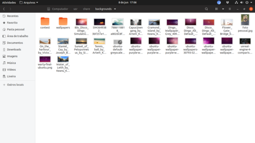 Linux: No consigo adicionar novos wallpapers no Ubuntu 19.04 [RESOLVIDO]