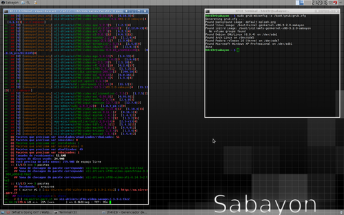 Linux: Wallpapers para Sabayon