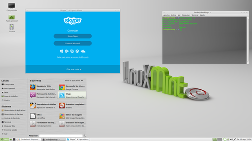 Linux: Instalando Skype no LMDE 2014