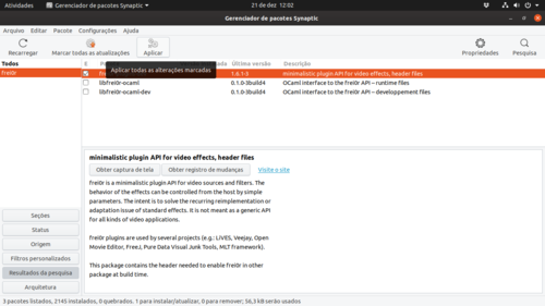 Linux: Kdenlive com tema escuro no Ubuntu 19.10 [resolvido]