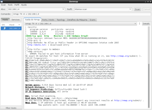 Linux: Zenmap - Instalao no Debian/Ubuntu e CentOS/Fedora