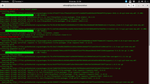 Linux: Instalando o requests-html no openSUSE