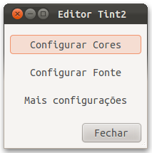 Linux: 
Tint2 - minha barra/painel 
de janelas de volta