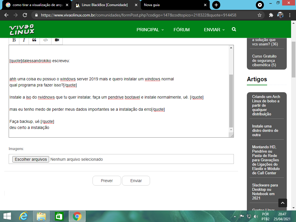 Imagem anexada ao post