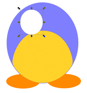 Linux: Desenhando um avatar do Tux no InkScape