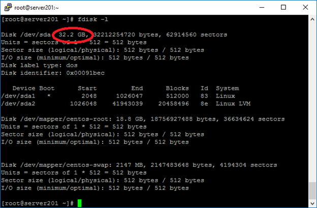 Como aumentar espaço em disco utilizando uma partição LVM – XKEY