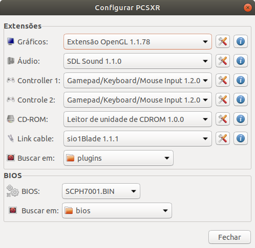 Linux: Emulando PlayStation 1 no Ubuntu com PCSXR