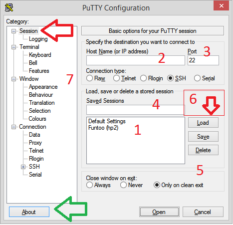Linux: PuTTY - Release 0.66 - Parte I
