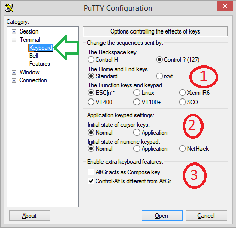 Linux: PuTTY - Release 0.66 - Parte II