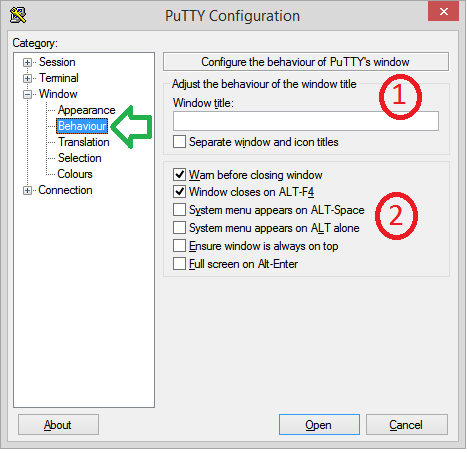 Linux: PuTTY - Release 0.66 - Parte III