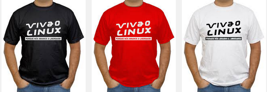 Linux: Ganhe uma camiseta do Viva o Linux ajudando o Viva o Android