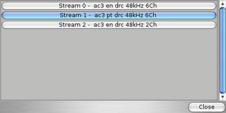 Linux: xDVDShrink - extrair áudio