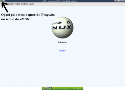 Linux: Um tour pelo skin do Viva o Linux para aMSN